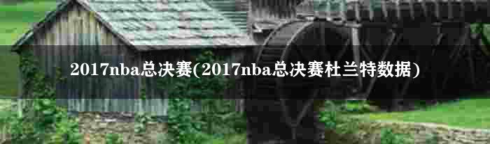 2017nba总决赛(2017nba总决赛杜兰特数据)